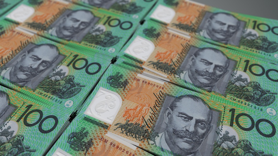 Australian hundred dollar bills